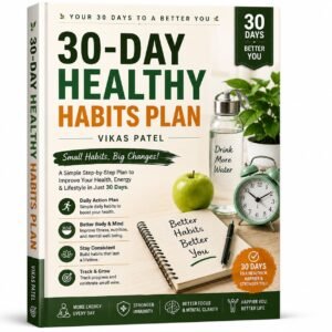 30-Day Healthy Habits Plan – A Simple Step-by-Step Guide to Build Better Daily Habits, Improve Energy & Create a Healthier Lifestyle